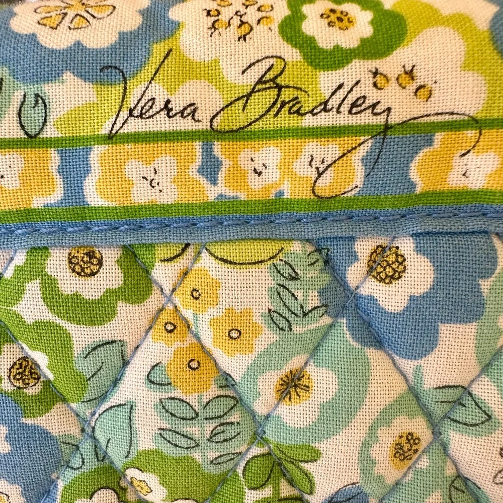 Vera Bradley, English Meadow Twist Lock Wallet - Picture 5 of 10